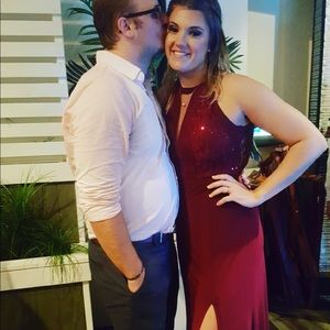 Dress from David’s Bridal